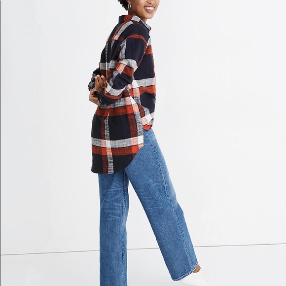 Madewell Oversized Ex-Boyfriend Shirt - Picture 2 of 5